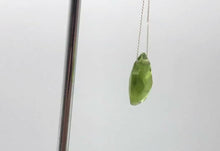 Load and play video in Gallery viewer, Peridot Faceted Briolette Bead | 5.4 cts | 13x9x5mm | Green | 1 bead |