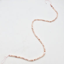 Load image into Gallery viewer, Natural Pink Mother of Pearl Shell 3x3x3mm Cube 8 inch Bead Strand - PremiumBead Alternate Image 5