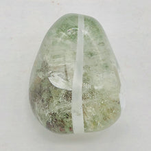 Load image into Gallery viewer, Lodalite Quartz Oval Pendant Figurine Bead | Clear Included|1 Bead| 29x23x18 mm|