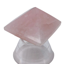 Load image into Gallery viewer, Rose Quartz Double Pyramid | 43x29mm | Pink | 1 Display Specimen |