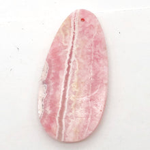 Load image into Gallery viewer, Natural Lacy Pink Rhodochrosite Pendant Bead | 60x30mm| Pink | Teardrop | 1 Bd |