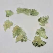 Load image into Gallery viewer, Lovely Green Prehnite Leaf Brio Bead Strand 110532E - PremiumBead Primary Image 1