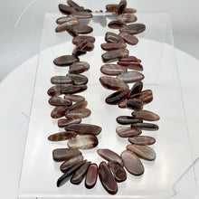 Load image into Gallery viewer, Fantastic Gray Bronze Moonstone Nugget Briolette Bead Strand | 60 Beads |