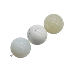 Load image into Gallery viewer, Opal Dendritic Large White Round Beads | 21mm | White | 3 |