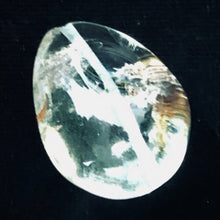 Load image into Gallery viewer, Lodalite Quartz Oval Pendant Bead | 26x20x15 mm | Clear Included | 1 Bead |