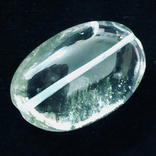 Load image into Gallery viewer, Lodalite Quartz Oval Pendant Bead | 30x21x14 mm | Clear Included | 1 Bead |