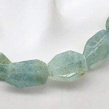 Load image into Gallery viewer, Wow! Aquamarine Faceted Beads | 21x14x7.5-10x10x5mm | Blue | Nugget | 2 Beads | - PremiumBead Alternate Image 5