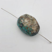 Load image into Gallery viewer, Genuine Natural Turquoise Nugget Focus or Master Bead | 44cts | 24x19x13mm - PremiumBead Alternate Image 3