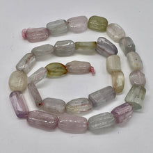 Load image into Gallery viewer, Kunzite 40g Flat Nugget Strand | 17x9x5 to 14x7x7mm | Lavender Green | 29 Beads|