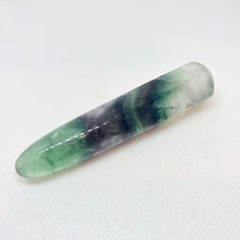 Load image into Gallery viewer, Multi-Hued 3 7/8 x 7/8 inches Fluorite Massage Crystal - Amazing 5434L - PremiumBead Primary Image 1