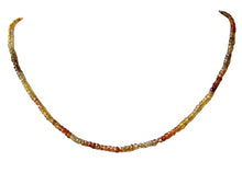 Load image into Gallery viewer, Natural Faceted Multi-Hue Zircon 14K Yellow Gold 16 inch Necklace 207452A