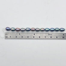 Load image into Gallery viewer, Lavender, Blue, Pink Peacock Satin 16" FW Pearl Strand, 10x6.5 to 8x6mm - PremiumBead Alternate Image 8