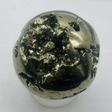 Load image into Gallery viewer, Pyrite Scry Crystal Round | Golden | 1 Sphere | 45mm | 169g |