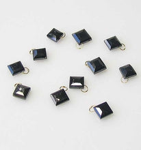 Load image into Gallery viewer, 1 Natural Black Diamond 18K Gold Pendant Bead 9921A - PremiumBead Alternate Image 3