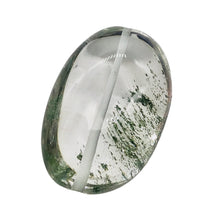 Load image into Gallery viewer, Lodalite Quartz Oval Pendant Bead | 30x21x14 mm | Clear Included | 1 Bead |