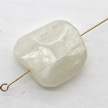 Load image into Gallery viewer, Kunzite Spodumene Chatoyant White Crystal Pendant Bead | 22x21x10 | 1 Bead |