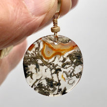 Load image into Gallery viewer, Limbcast Round 14K Gold Filled Pendant | 1.5" Long | Clear Orange |