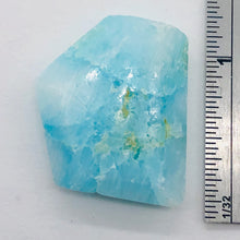 Load image into Gallery viewer, 43cts Druzy Natural Hemimorphite Pendant Bead | Blue | 27x23x8mm | 1 Bead |