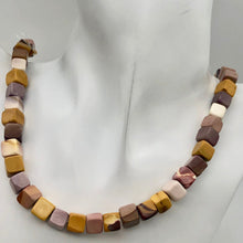 Load image into Gallery viewer, Australian Mookaite 8x8x7mm Cube 50 Bead 16" Strand - PremiumBead Primary Image 1