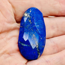 Load image into Gallery viewer, Lapis, Designer Cut 135ct Pendant Bead | 45x24x15mm | Blue | 1 Bead |