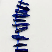 Load image into Gallery viewer, Stunning Natural Lapis Pendant Bead Strand | 15x3x5 to 28x4x5mm | Blue | 58 bds| - PremiumBead Alternate Image 3
