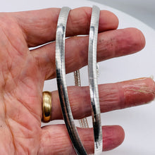 Load image into Gallery viewer, Italian 32 Grams Shimmering Solid Sterling Silver 6mm Omega Necklace | 20 Inch |