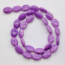 Load image into Gallery viewer, Phosphosiderite 16" Strand Oval Beads | 14x10 mm | Lavender | 30 Beads |