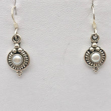 Load image into Gallery viewer, Antique Design Bali Pearl Solid Sterling Silver Earrings 4154 - PremiumBead Alternate Image 4