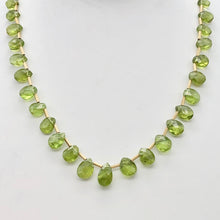 Load image into Gallery viewer, Natural Green Peridot Briolette and 14k GF 17 inch Necklace 203347 - PremiumBead Alternate Image 3