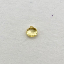 Load image into Gallery viewer, Sunny Natural Canary Sapphire Briolette Bead | 4.5x4.5x2mm | .45ct | Yellow | - PremiumBead Alternate Image 3