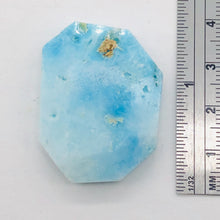 Load image into Gallery viewer, 80cts Druzy Natural Hemimorphite Pendant Bead | Blue | 36x27x9mm | 1 Bead |