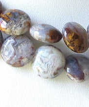 Load image into Gallery viewer, 3 Natural Crazy Lace Pietersite 14x7mm Coin Beads 9683 - PremiumBead Alternate Image 3