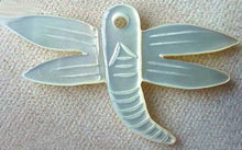 Load image into Gallery viewer, Dragonfly Premium Hand Carved & Etched Mother-of-Pearl Bead 004421 - PremiumBead Primary Image 1