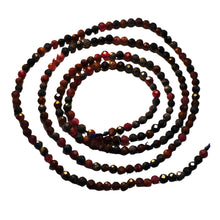 Load image into Gallery viewer, Sapphire Faceted Strand Round | 2 mm | Blue/Red/Pink | 210 Beads |