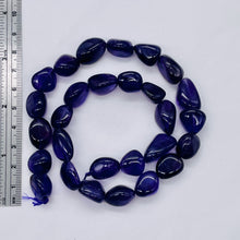 Load image into Gallery viewer, Grape Candy Amethyst Nugget Focal Bead Strand 109383