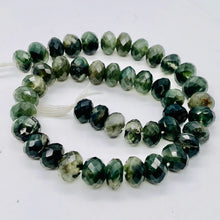 Load image into Gallery viewer, Rutilated Quartz 83 grams Faceted Graduated Roundels | 12x8mm | Green/Clear |