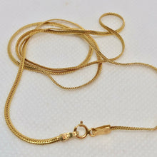 Load image into Gallery viewer, Italian! 14K Gold Foxtail Chain 20" Necklace 10017C - PremiumBead Alternate Image 3