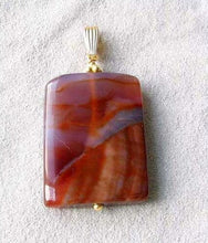 Load image into Gallery viewer, Red & Purple Devil Jasper with 14Kgf Pendant 7119L - PremiumBead Alternate Image 2