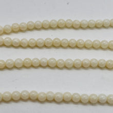 Load image into Gallery viewer, Natural Creamy White Coral Bead Strand 110454