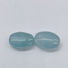 Load image into Gallery viewer, 2 Premium Aquamarine Oval Pendant Beads 008057P