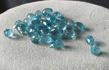Load image into Gallery viewer, 1 Blue Zircon Faceted Briolette Bead, 5.5x4mm, Blue, 1.1 carats 4880 - PremiumBead Alternate Image 6