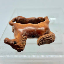 Load image into Gallery viewer, Carved Trotting Pony Horse Boxwood Ojime/Netsuke Bead - PremiumBead Alternate Image 5