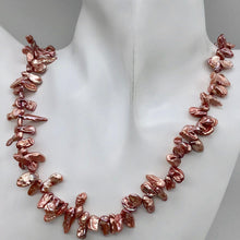 Load image into Gallery viewer, Ballerina Pink Keishi FW Pearl Strand | 15x6x3mm | Rose | Keishi | 80+ pearls | - PremiumBead Primary Image 1