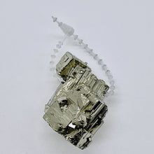 Load image into Gallery viewer, Pyrite Free Form Pendant Bead | 36x24x19 mm | Gold | 1 Bead |