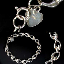 Load image into Gallery viewer, Flaming Sophistaction 9.9 Gram Sterling Silver Linked 7&quot; Bracelet 9994A - PremiumBead Primary Image 1
