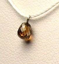Load image into Gallery viewer, 0.53cts Champagne Diamond Brio & 18K White Pendant 9817F - PremiumBead Primary Image 1