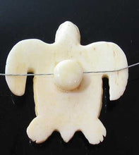 Load image into Gallery viewer, Sea Turtle Amazing Hand Carved Waterbuffalo Bone Button 009700I | 20x17x8mm | Bone - PremiumBead Alternate Image 3