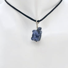 Load image into Gallery viewer, Charming! Sodalite Turtle &amp; Silver Pendant - PremiumBead Alternate Image 2

