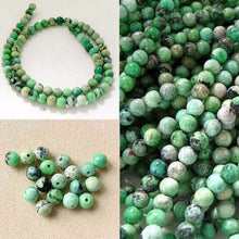Load image into Gallery viewer, Mojito Minty Green Turquoise 5.5mm Round Bead Strand 107415 - PremiumBead Alternate Image 4
