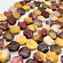 Load image into Gallery viewer, So Sexy! Wavy Disc Mookaite 16x5mm Bead Strand!! - PremiumBead Alternate Image 3